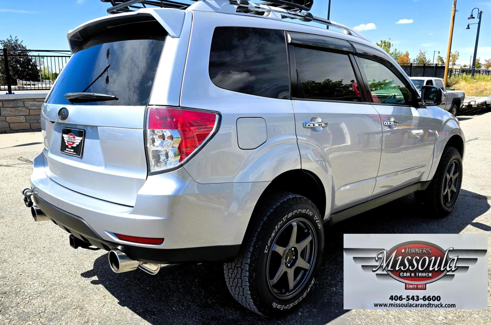 2012 Silver /Black Subaru Forester 2.5XT Touring (JF2SHGGC1CH) with an 2.5L H4 SOHC 16V engine, 4-Speed Automatic transmission, located at 450 N Russell, Missoula, MT, 59801, (406) 543-6600, 46.874496, -114.017433 - Beefy Subaru Forester with 2.5XT Turbo Engine that was installed only 3,000 miles ago. Comes with Cobb Tuner. Has New Axles and Suspension. Automatic Transmission. Power Sunroof. AM FM SAT CD Bluetooth. Backup Camera. Air. Cruise. Tilt. Power Windows and Locks. Remote Start. Heated Leather Seats. Th - Photo#3