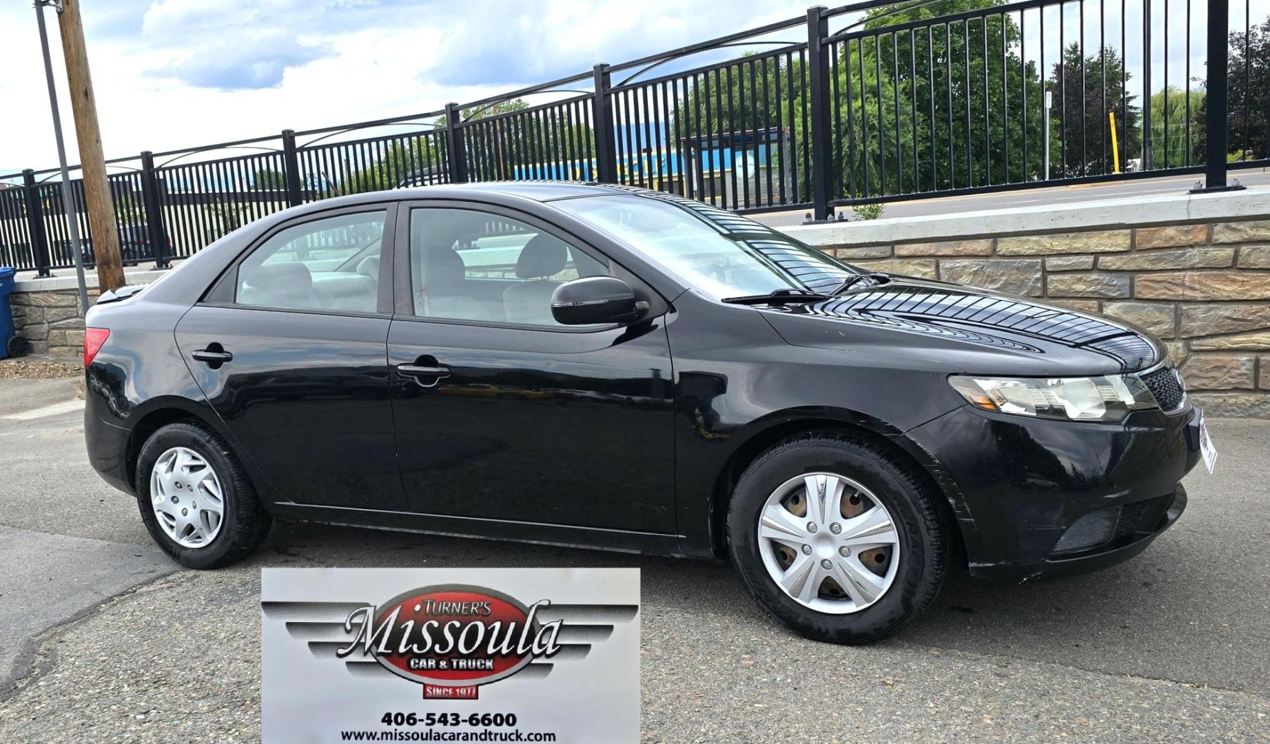2012 Black /Tan Kia Forte EX (KNAFU4A24C5) with an 2.0L L4 DOHC 16V engine, Automatic transmission, located at 450 N Russell, Missoula, MT, 59801, (406) 543-6600, 46.874496, -114.017433 - Photo#2