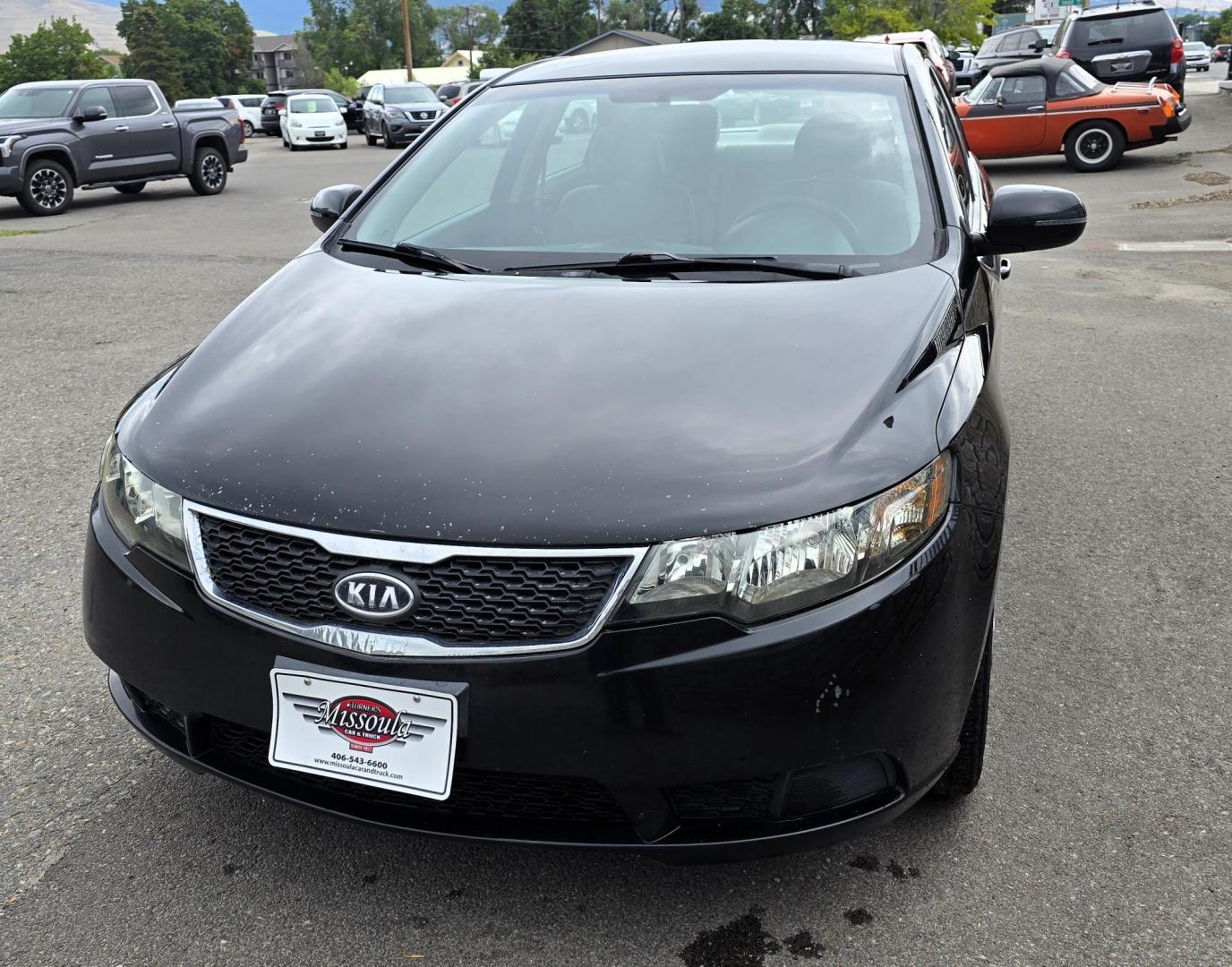 2012 Black /Tan Kia Forte EX (KNAFU4A24C5) with an 2.0L L4 DOHC 16V engine, Automatic transmission, located at 450 N Russell, Missoula, MT, 59801, (406) 543-6600, 46.874496, -114.017433 - Photo#4