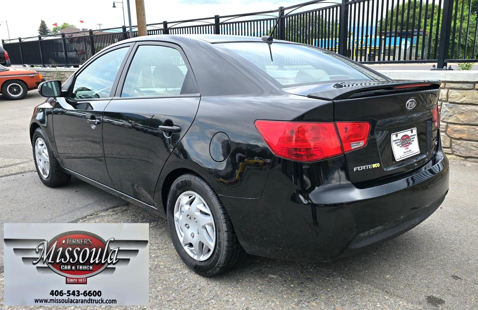 2012 Black /Tan Kia Forte EX (KNAFU4A24C5) with an 2.0L L4 DOHC 16V engine, Automatic transmission, located at 450 N Russell, Missoula, MT, 59801, (406) 543-6600, 46.874496, -114.017433 - Photo#9