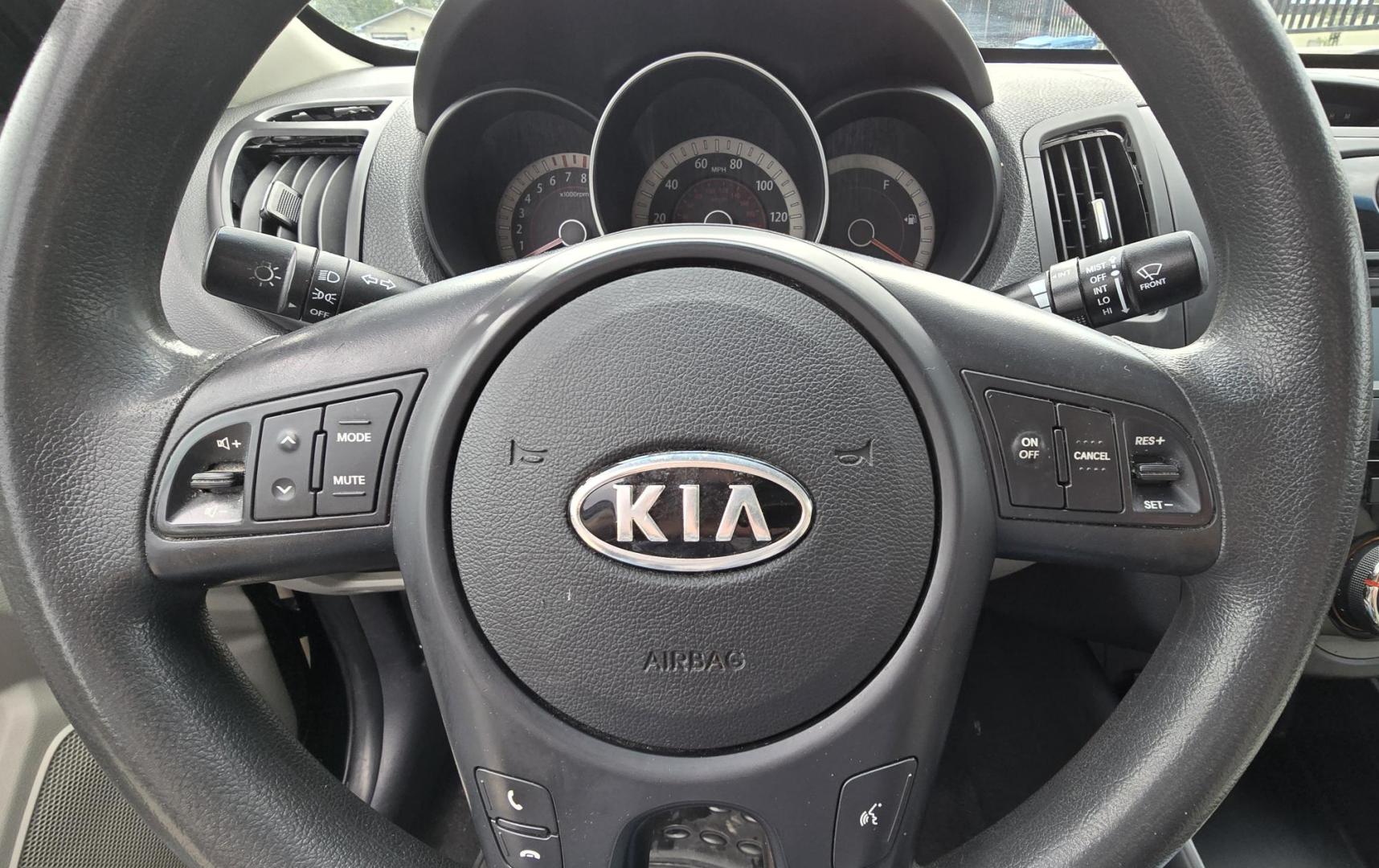2012 Black /Tan Kia Forte EX (KNAFU4A24C5) with an 2.0L L4 DOHC 16V engine, Automatic transmission, located at 450 N Russell, Missoula, MT, 59801, (406) 543-6600, 46.874496, -114.017433 - Photo#14