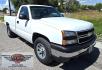2007 White /Gray Chevrolet Silverado Classic 1500 Work Truck (1GCEK14X07Z) with an 4.3L V6 OHV 12V engine, 5 Speed Manual Transmission transmission, located at 450 N Russell, Missoula, MT, 59801, (406) 543-6600, 46.874496, -114.017433 - Photo#3