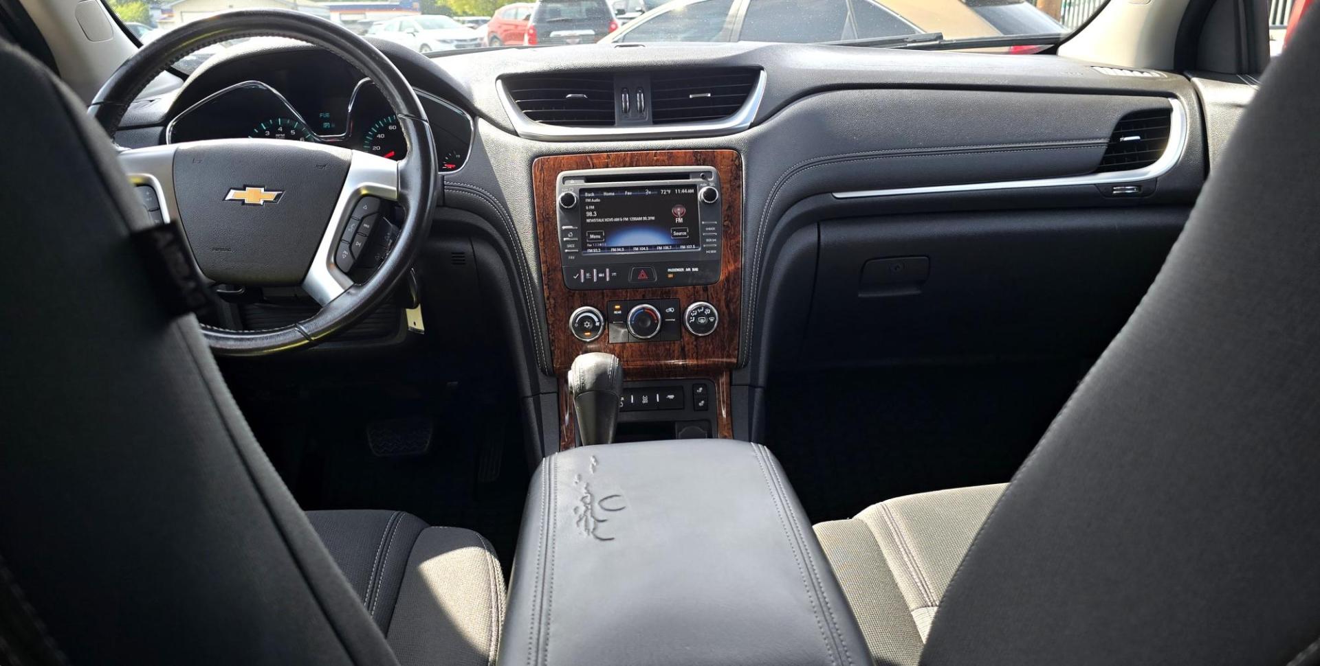 2014 Red /Gray Chevrolet Traverse 1LT AWD (1GNKVGKD7EJ) with an 3.6L V6 DOHC 24V engine, 6-Speed Automatic transmission, located at 450 N Russell, Missoula, MT, 59801, (406) 543-6600, 46.874496, -114.017433 - Photo#18