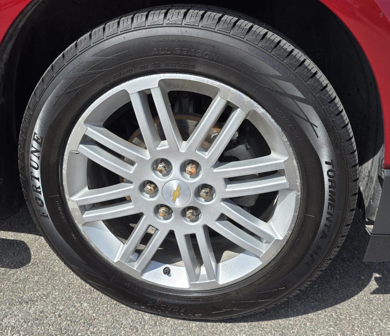 2014 Red /Gray Chevrolet Traverse 1LT AWD (1GNKVGKD7EJ) with an 3.6L V6 DOHC 24V engine, 6-Speed Automatic transmission, located at 450 N Russell, Missoula, MT, 59801, (406) 543-6600, 46.874496, -114.017433 - Photo#26