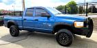 2006 Blue /Gray Dodge Ram 1500 SLT Quad Cab 4WD (1D7HU18246S) with an 5.7L V8 OHV 16V engine, 5-Speed Automatic Overdrive transmission, located at 450 N Russell, Missoula, MT, 59801, (406) 543-6600, 46.874496, -114.017433 - Beautiful 4WD Dodge with 5.7L Hemi. Automatic Transmission. Air. Cruise. Tilt. Hefty Grill Guard. AM FM CD Player. Power Drivers Seat. Power Windows and Locks. Towing. Nice Wheels and Tires. We Finance through local Credit Unions. We do NOT offer In House (Buy Here Pay Here) Financing. - Photo#4