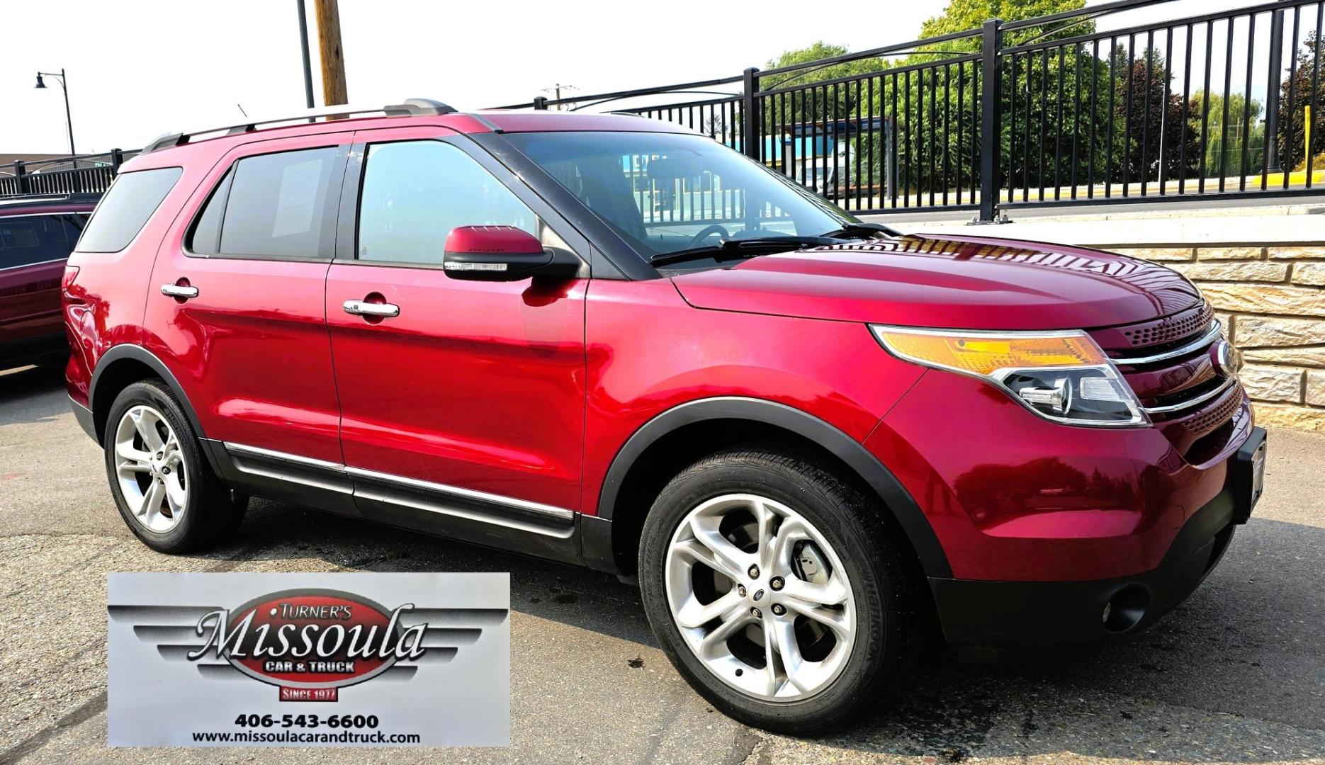 2014 Red /Black Ford Explorer Limited 4WD (1FM5K8F83EG) with an 3.5L V6 DOHC 24V engine, 6-Speed Automatic transmission, located at 450 N Russell, Missoula, MT, 59801, (406) 543-6600, 46.874496, -114.017433 - Loaded Ruby Red Explorer. AWD. Spunky 3.5L V6 Engine with only 83K Miles. 3rd Row Seating with Front, Middle and Rear Bucket Seats. Heated Front and Middle Seats. Heated Steering Wheel. Cooled Front Seats. Remote Start. Power Lift Gate. Front and Rear Climate Controls. Power Folding Rear Seats. Navi - Photo#5