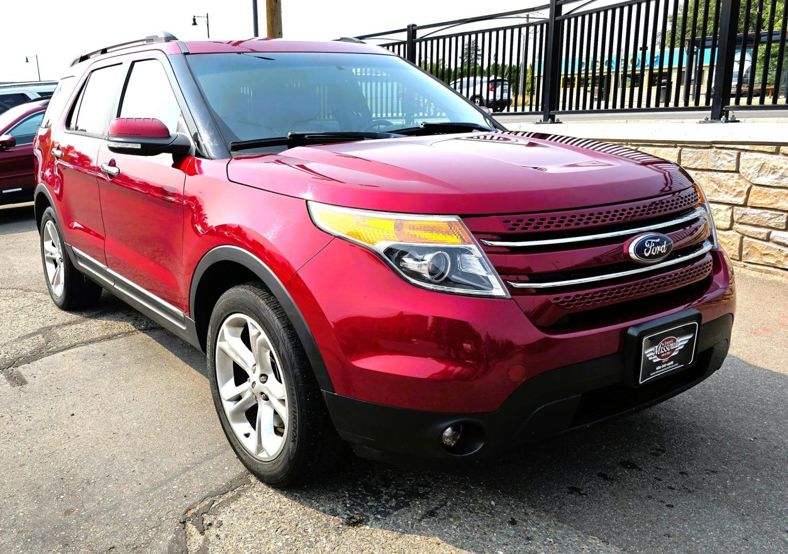 2014 Red /Black Ford Explorer Limited 4WD (1FM5K8F83EG) with an 3.5L V6 DOHC 24V engine, 6-Speed Automatic transmission, located at 450 N Russell, Missoula, MT, 59801, (406) 543-6600, 46.874496, -114.017433 - Loaded Ruby Red Explorer. AWD. Spunky 3.5L V6 Engine with only 83K Miles. 3rd Row Seating with Front, Middle and Rear Bucket Seats. Heated Front and Middle Seats. Heated Steering Wheel. Cooled Front Seats. Remote Start. Power Lift Gate. Front and Rear Climate Controls. Power Folding Rear Seats. Navi - Photo#6
