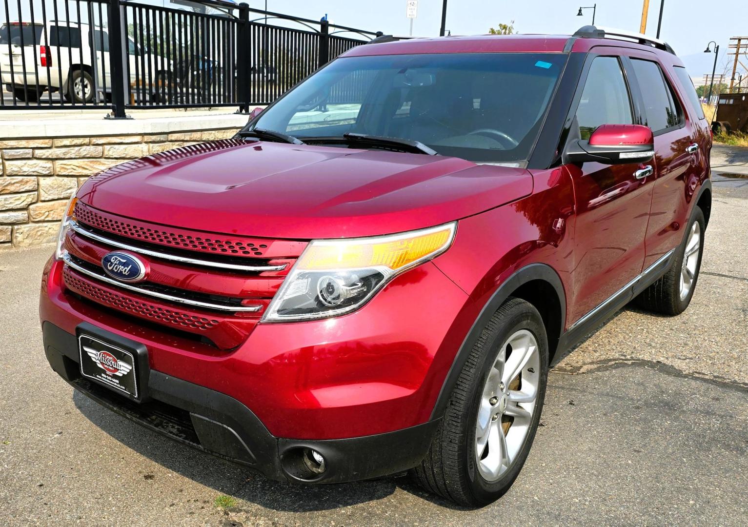 2014 Red /Black Ford Explorer Limited 4WD (1FM5K8F83EG) with an 3.5L V6 DOHC 24V engine, 6-Speed Automatic transmission, located at 450 N Russell, Missoula, MT, 59801, (406) 543-6600, 46.874496, -114.017433 - Loaded Ruby Red Explorer. AWD. Spunky 3.5L V6 Engine with only 83K Miles. 3rd Row Seating with Front, Middle and Rear Bucket Seats. Heated Front and Middle Seats. Heated Steering Wheel. Cooled Front Seats. Remote Start. Power Lift Gate. Front and Rear Climate Controls. Power Folding Rear Seats. Navi - Photo#10