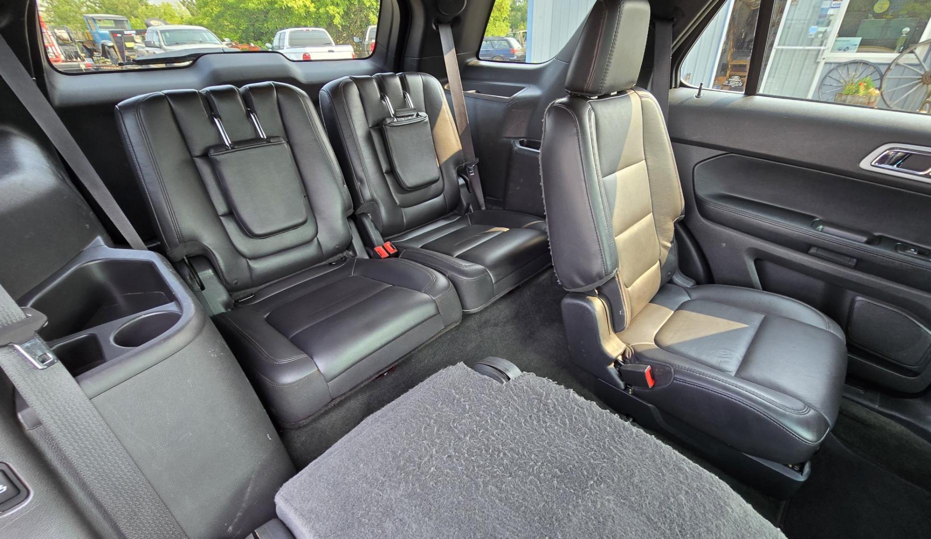 2014 Red /Black Ford Explorer Limited 4WD (1FM5K8F83EG) with an 3.5L V6 DOHC 24V engine, 6-Speed Automatic transmission, located at 450 N Russell, Missoula, MT, 59801, (406) 543-6600, 46.874496, -114.017433 - Loaded Ruby Red Explorer. AWD. Spunky 3.5L V6 Engine with only 83K Miles. 3rd Row Seating with Front, Middle and Rear Bucket Seats. Heated Front and Middle Seats. Heated Steering Wheel. Cooled Front Seats. Remote Start. Power Lift Gate. Front and Rear Climate Controls. Power Folding Rear Seats. Navi - Photo#14