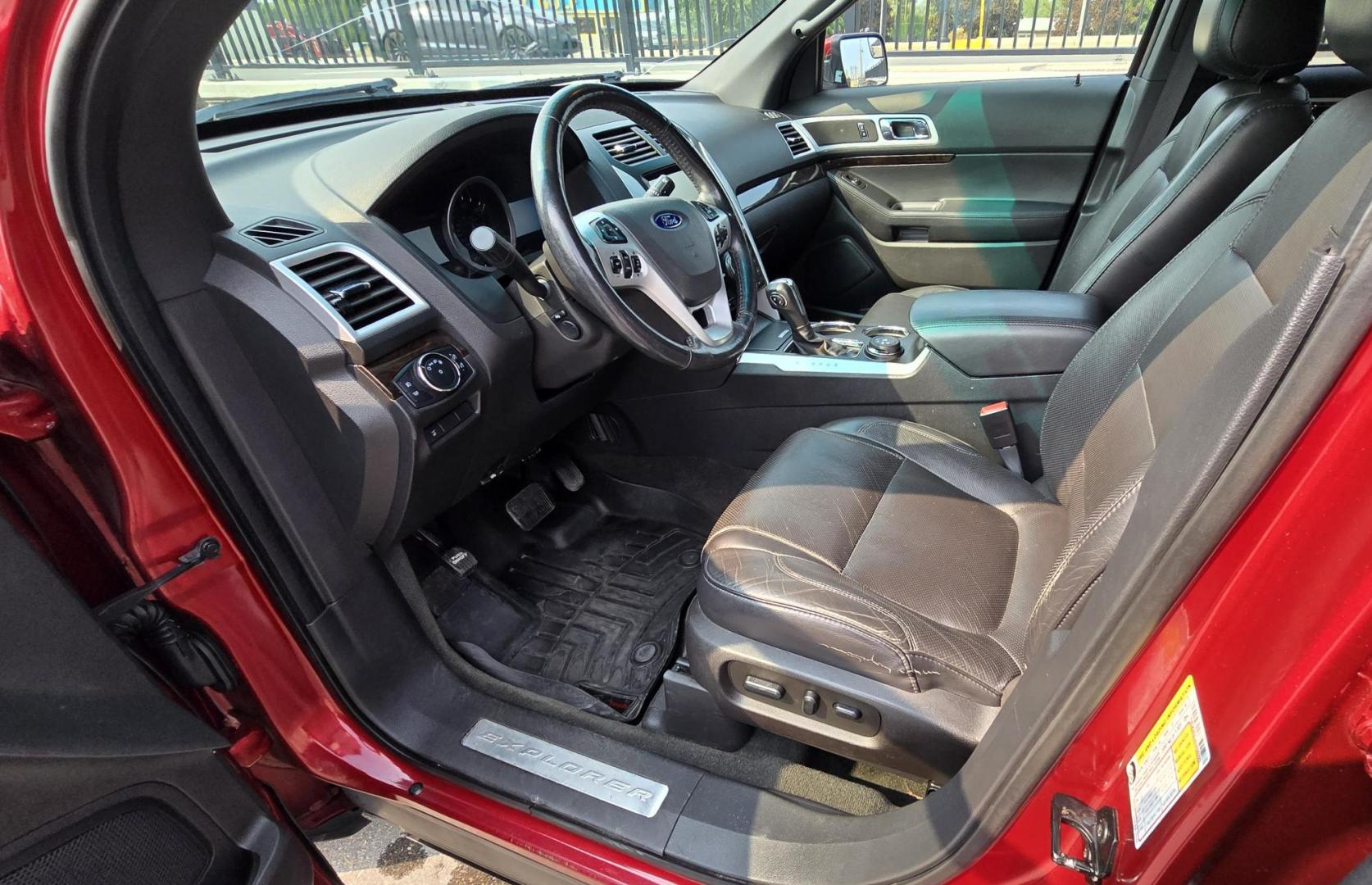 2014 Red /Black Ford Explorer Limited 4WD (1FM5K8F83EG) with an 3.5L V6 DOHC 24V engine, 6-Speed Automatic transmission, located at 450 N Russell, Missoula, MT, 59801, (406) 543-6600, 46.874496, -114.017433 - Loaded Ruby Red Explorer. AWD. Spunky 3.5L V6 Engine with only 83K Miles. 3rd Row Seating with Front, Middle and Rear Bucket Seats. Heated Front and Middle Seats. Heated Steering Wheel. Cooled Front Seats. Remote Start. Power Lift Gate. Front and Rear Climate Controls. Power Folding Rear Seats. Navi - Photo#19