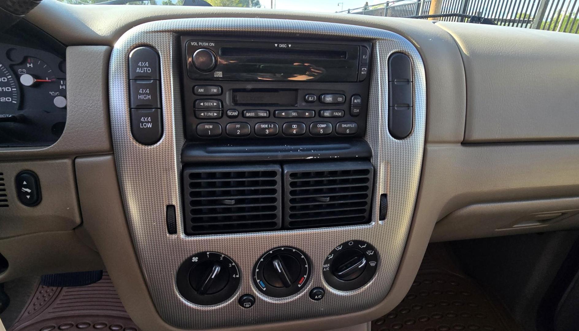 2004 Gold /Gray Ford Explorer XLT 4.0L 4WD (1FMZU73K44Z) with an 4.0L V6 SOHC 12V FFV engine, 5-Speed Automatic Overdrive transmission, located at 450 N Russell, Missoula, MT, 59801, (406) 543-6600, 46.874496, -114.017433 - Photo#17