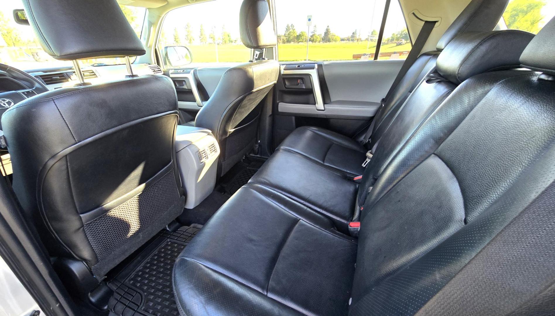 2011 Silver /Black Toyota 4Runner SR5 4WD V6 (JTEBU5JRXB5) with an 4.0L V6 DOHC 24V engine, 5-Speed Automatic transmission, located at 450 N Russell, Missoula, MT, 59801, (406) 543-6600, 46.874496, -114.017433 - Nice 2 Owner 4WD SUV. The Toyota 4Runner is one of the most sought after vehicles on Montana today. Rugged and Comfortable. 4.0L V6 Engine. Automatic Transmission. Leather Interior. Power Heated Front Seats. Power Sunroof. Bluetooth Audio and Phone. AM FM CD Player. Air. Cruise. Tilt. Power Windows - Photo#10