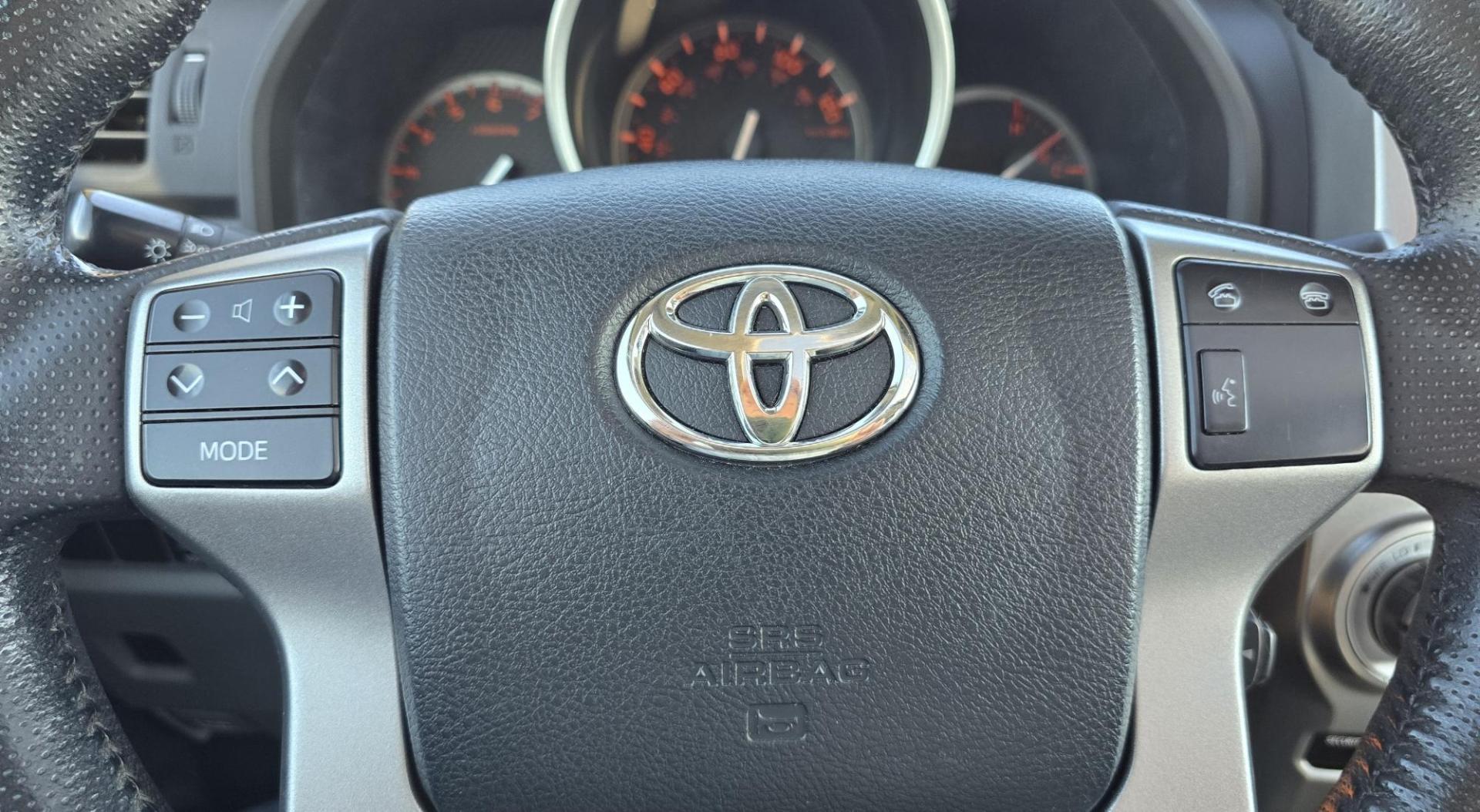 2011 Silver /Black Toyota 4Runner SR5 4WD V6 (JTEBU5JRXB5) with an 4.0L V6 DOHC 24V engine, 5-Speed Automatic transmission, located at 450 N Russell, Missoula, MT, 59801, (406) 543-6600, 46.874496, -114.017433 - Nice 2 Owner 4WD SUV. The Toyota 4Runner is one of the most sought after vehicles on Montana today. Rugged and Comfortable. 4.0L V6 Engine. Automatic Transmission. Leather Interior. Power Heated Front Seats. Power Sunroof. Bluetooth Audio and Phone. AM FM CD Player. Air. Cruise. Tilt. Power Windows - Photo#18