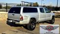 2011 Silver /Gray Toyota Tacoma Double Cab Long Bed V6 Auto 4WD (3TMMU4FN7BM) with an 4.0L V6 DOHC 24V engine, 5-Speed Automatic transmission, located at 450 N Russell, Missoula, MT, 59801, (406) 543-6600, 46.874496, -114.017433 - Hard to Find Tacoma 4WD with Matching Leer Topper. 4.0L V6 Engine. Automatic Transmission. Air. Cruise. Tilt. Power Windows and Locks. AM FM CD Player with Bluetooth Audio and Phone. Comes with two sets of Tires and Wheels. The second set is studded snow tires. Running Boards. Towing. Yes, it has a - Photo#8