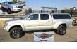 2011 Silver /Gray Toyota Tacoma Double Cab Long Bed V6 Auto 4WD (3TMMU4FN7BM) with an 4.0L V6 DOHC 24V engine, 5-Speed Automatic transmission, located at 450 N Russell, Missoula, MT, 59801, (406) 543-6600, 46.874496, -114.017433 - Hard to Find Tacoma 4WD with Matching Leer Topper. 4.0L V6 Engine. Automatic Transmission. Air. Cruise. Tilt. Power Windows and Locks. AM FM CD Player with Bluetooth Audio and Phone. Comes with two sets of Tires and Wheels. The second set is studded snow tires. Running Boards. Towing. Yes, it has a - Photo#0