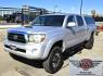 2011 Silver /Gray Toyota Tacoma Double Cab Long Bed V6 Auto 4WD (3TMMU4FN7BM) with an 4.0L V6 DOHC 24V engine, 5-Speed Automatic transmission, located at 450 N Russell, Missoula, MT, 59801, (406) 543-6600, 46.874496, -114.017433 - Hard to Find Tacoma 4WD with Matching Leer Topper. 4.0L V6 Engine. Automatic Transmission. Air. Cruise. Tilt. Power Windows and Locks. AM FM CD Player with Bluetooth Audio and Phone. Comes with two sets of Tires and Wheels. The second set is studded snow tires. Running Boards. Towing. Yes, it has a - Photo#9