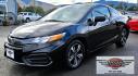 2015 Black /Black Honda Civic EX Coupe CVT (2HGFG3B80FH) with an 2.3L L4 SOHC 16V engine, Automatic transmission, located at 450 N Russell, Missoula, MT, 59801, (406) 543-6600, 46.874496, -114.017433 - Sporty with great Fuel Economy FWD Coupe. 1.8L Engine. Automatic Transmission with the ability to also shift with the steering wheel paddle shifter. Power Sun Roof. Power Windows and Locks. Air. Cruise. Tilt. AM FM SAT. Bluetooth Audio and Phone. Backup Camera. Right Turn Camera. 2 Owner. - Photo#5