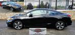 2015 Black /Black Honda Civic EX Coupe CVT (2HGFG3B80FH) with an 2.3L L4 SOHC 16V engine, Automatic transmission, located at 450 N Russell, Missoula, MT, 59801, (406) 543-6600, 46.874496, -114.017433 - Sporty with great Fuel Economy FWD Coupe. 1.8L Engine. Automatic Transmission with the ability to also shift with the steering wheel paddle shifter. Power Sun Roof. Power Windows and Locks. Air. Cruise. Tilt. AM FM SAT. Bluetooth Audio and Phone. Backup Camera. Right Turn Camera. 2 Owner. - Photo#0