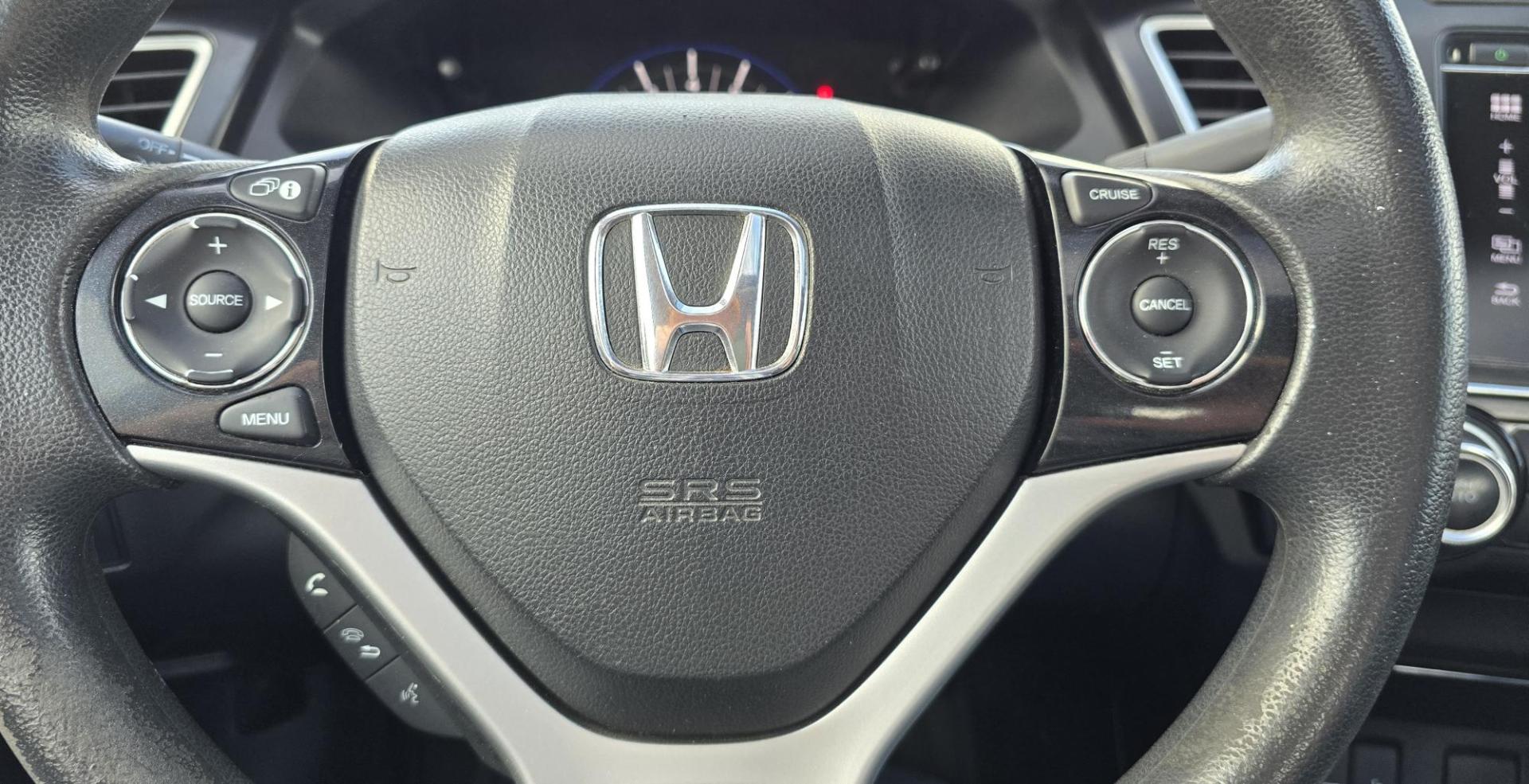 2015 Black /Black Honda Civic EX Coupe CVT (2HGFG3B80FH) with an 2.3L L4 SOHC 16V engine, Automatic transmission, located at 450 N Russell, Missoula, MT, 59801, (406) 543-6600, 46.874496, -114.017433 - Sporty with great Fuel Economy FWD Coupe. 1.8L Engine. Automatic Transmission with the ability to also shift with the steering wheel paddle shifter. Power Sun Roof. Power Windows and Locks. Air. Cruise. Tilt. AM FM SAT. Bluetooth Audio and Phone. Backup Camera. Right Turn Camera. 2 Owner. - Photo#18