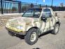1993 Camo Geo Tracker 2-Door 4WD (2CNBJ18U7P6) with an 1.6L L4 SOHC 8V engine, 4 Speed Manual transmission, located at 450 N Russell, Missoula, MT, 59801, (406) 543-6600, 46.874496, -114.017433 - One Owner with only 34K Miles. Not the prettiest but runs amazing. Owner bought it to keep at his cabin it it has very little use. Somewhere along the way he lost the top to it. 1.6L I4 Engine. 4 Speed Manual Transmission. 4WD. Seats Five. More comfortable than an ATV with similar attributes. B - Photo#1