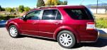 2008 Maroon /Tan Ford Taurus X Limited AWD (1FMDK06W58G) with an 3.5L V6 DOHC 24V engine, 6-Speed Automatic Overdrive transmission, located at 450 N Russell, Missoula, MT, 59801, (406) 543-6600, 46.874496, -114.017433 - AWD SUV High Miles but Runs Amazing. 3.5L V6 Engine. 3rd Row Seating. Rear Entertainment (DVD). Front and Rear Climate Controls. Air. Cruise. Tilt. Bluetooth. AM CM CD Player. Power Heated Front Seats. Hard to Find a AWD with 3rd Row for this Price in such good condition. We Finance through loca - Photo#1
