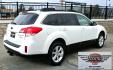 2013 White /White Subaru Outback 2.5I Premium (4S4BRBCC1D3) with an 2.5L H4 DOHC 16V engine, Automatic transmission, located at 450 N Russell, Missoula, MT, 59801, (406) 543-6600, 46.874496, -114.017433 - Very Clean 2 Owner AWD SUV. 2.5L H4 Engine. Automatic Transmission. Leather Seats. Heated Front Seats. Power Drivers Seat. Air. Cruise. Tilt. Power Windows and Locks. AM FM CD Player. Bluetooth. Steering Wheel Controls. We Finance through local Credit Unions. We do NOT offer In House (Buy Here P - Photo#1
