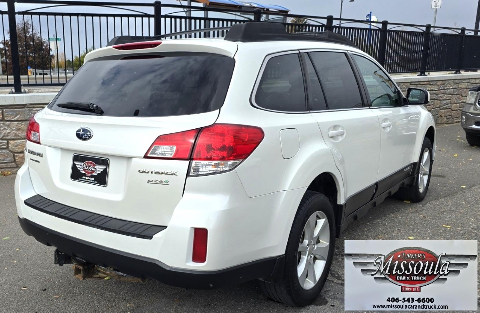 2013 White /White Subaru Outback 2.5I Premium (4S4BRBCC1D3) with an 2.5L H4 DOHC 16V engine, Automatic transmission, located at 450 N Russell, Missoula, MT, 59801, (406) 543-6600, 46.874496, -114.017433 - Very Clean 2 Owner AWD SUV. 2.5L H4 Engine. Automatic Transmission. Leather Seats. Heated Front Seats. Power Drivers Seat. Air. Cruise. Tilt. Power Windows and Locks. AM FM CD Player. Bluetooth. Steering Wheel Controls. We Finance through local Credit Unions. We do NOT offer In House (Buy Here P - Photo#4