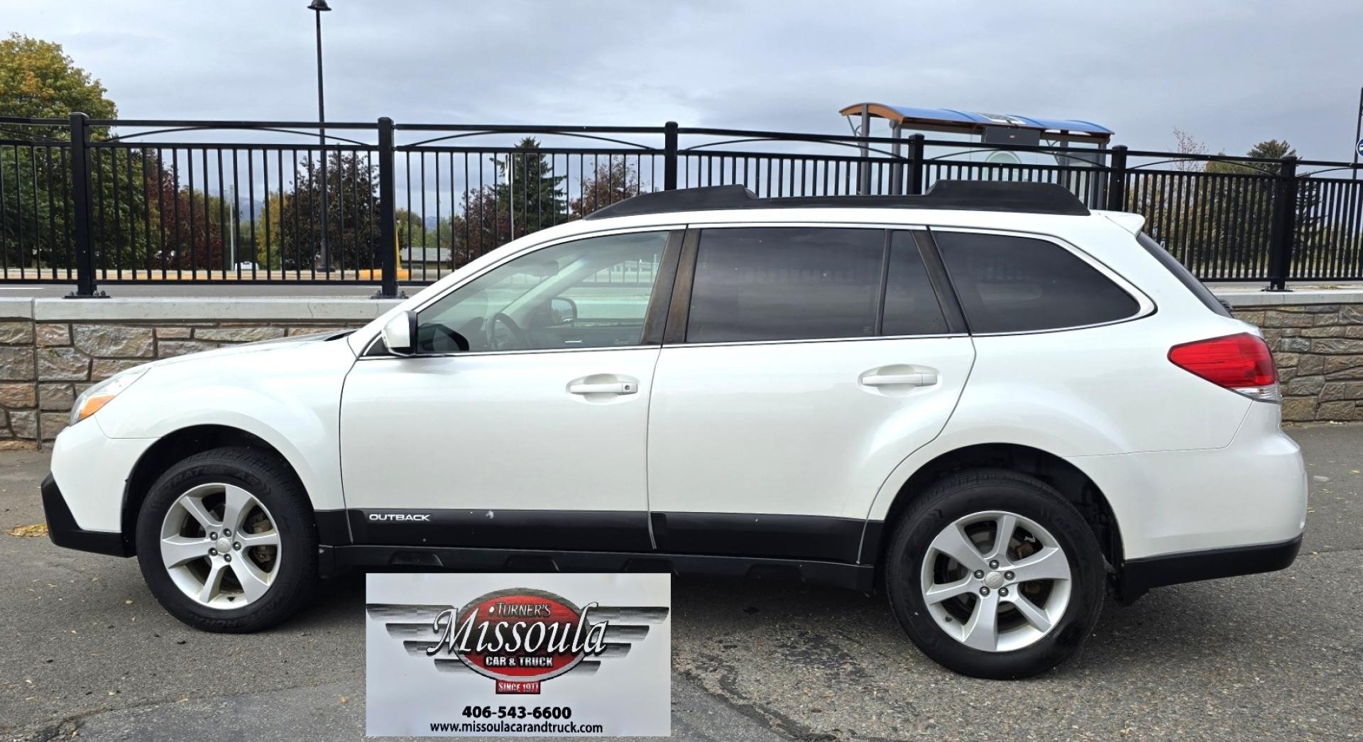2013 White /White Subaru Outback 2.5I Premium (4S4BRBCC1D3) with an 2.5L H4 DOHC 16V engine, Automatic transmission, located at 450 N Russell, Missoula, MT, 59801, (406) 543-6600, 46.874496, -114.017433 - Very Clean 2 Owner AWD SUV. 2.5L H4 Engine. Automatic Transmission. Leather Seats. Heated Front Seats. Power Drivers Seat. Air. Cruise. Tilt. Power Windows and Locks. AM FM CD Player. Bluetooth. Steering Wheel Controls. We Finance through local Credit Unions. We do NOT offer In House (Buy Here P - Photo#6