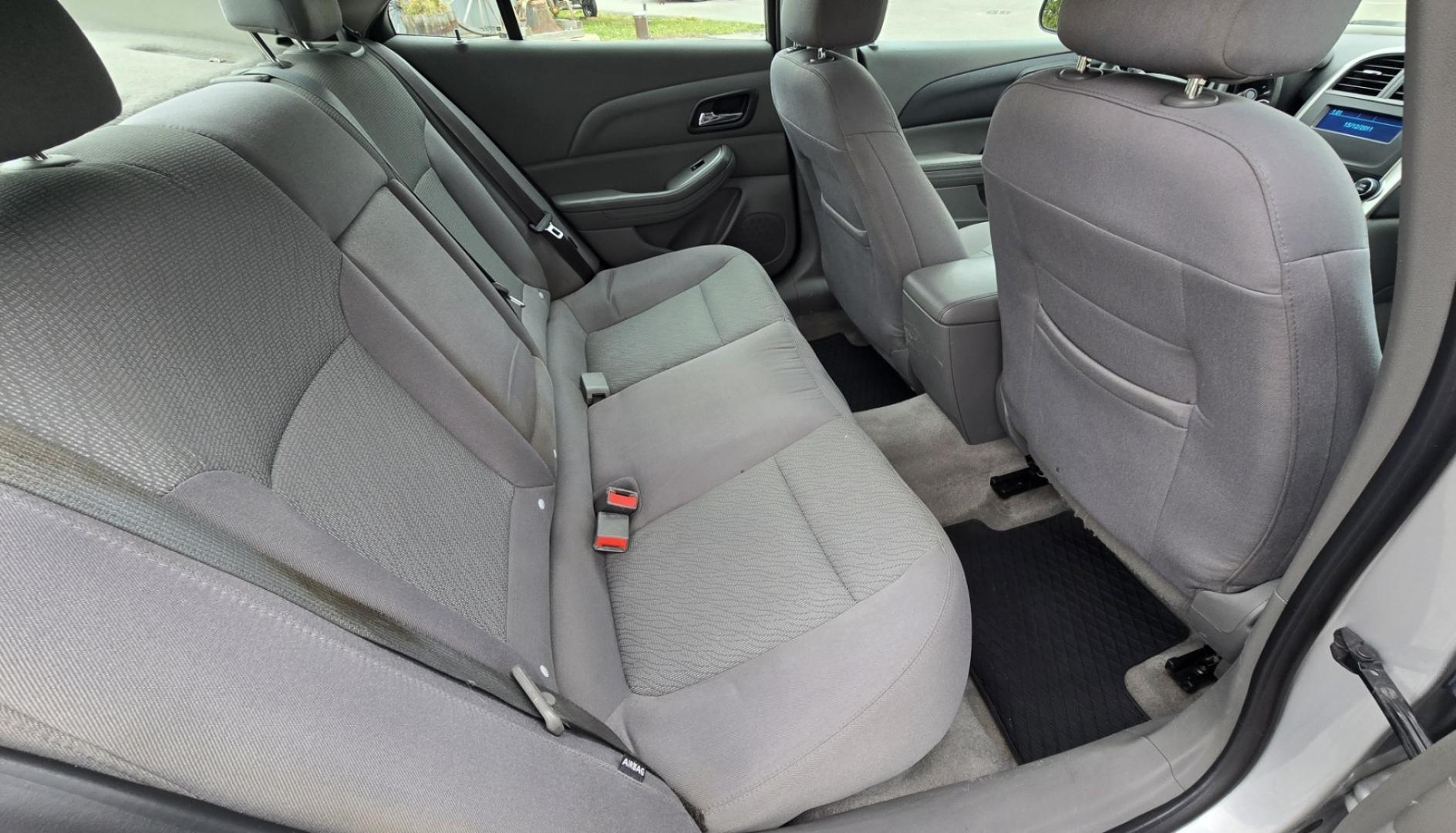 2014 Silver /Gray Chevrolet Malibu LS (1G11B5SL8EF) with an 2.5L L4 DOHC 16V engine, 6-Speed Automatic transmission, located at 450 N Russell, Missoula, MT, 59801, (406) 543-6600, 46.874496, -114.017433 - Nice size family car with good fuel economy at a reasonable price. 2.5L I4 Engine. Front Wheel Drive. Air. Cruise. Tilt. Power Windows and Locks. AM FM CD Player. Clean Title and Carfax. We Finance through local Credit Unions. We do NOT offer In House (Buy Here Pay Here) Financing. - Photo#10
