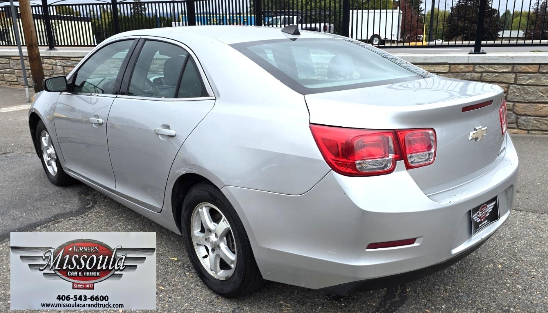 2014 Silver /Gray Chevrolet Malibu LS (1G11B5SL8EF) with an 2.5L L4 DOHC 16V engine, 6-Speed Automatic transmission, located at 450 N Russell, Missoula, MT, 59801, (406) 543-6600, 46.874496, -114.017433 - Nice size family car with good fuel economy at a reasonable price. 2.5L I4 Engine. Front Wheel Drive. Air. Cruise. Tilt. Power Windows and Locks. AM FM CD Player. Clean Title and Carfax. We Finance through local Credit Unions. We do NOT offer In House (Buy Here Pay Here) Financing. - Photo#9