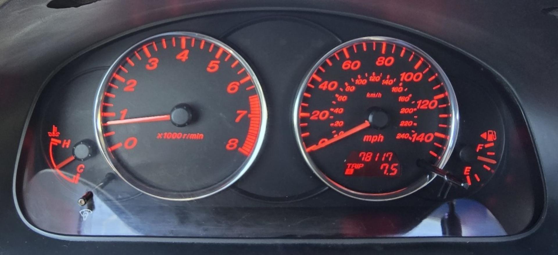 2004 Blue /Tan Mazda MAZDA6 Sport Wagon s (1YVFP82D245) with an 3.0L V6 DOHC 24V engine, 5 Speed Manual transmission, located at 450 N Russell, Missoula, MT, 59801, (406) 543-6600, 46.874496, -114.017433 - Super Clean FWD Wagon. One Owner. Clean Carfax and only 78K Miles. 3.0L V6 Engine. 5 Speed Manual Transmission. Air. Cruise. Tilt. Power Windows and Locks. AM FM CD Player.Power Drivers Seat. Has like New Bridgestone Radials on it and comes with Snow Tires on wheels. Paint is Excellent and Car runs - Photo#15