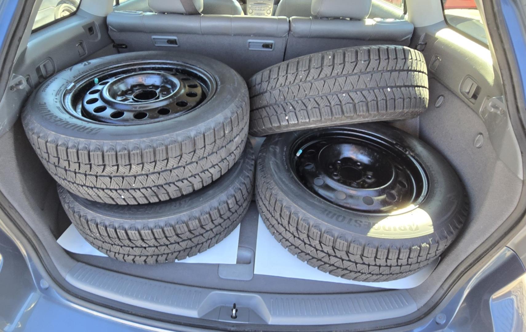 2004 Blue /Tan Mazda MAZDA6 Sport Wagon s (1YVFP82D245) with an 3.0L V6 DOHC 24V engine, 5 Speed Manual transmission, located at 450 N Russell, Missoula, MT, 59801, (406) 543-6600, 46.874496, -114.017433 - Super Clean FWD Wagon. One Owner. Clean Carfax and only 78K Miles. 3.0L V6 Engine. 5 Speed Manual Transmission. Air. Cruise. Tilt. Power Windows and Locks. AM FM CD Player.Power Drivers Seat. Has like New Bridgestone Radials on it and comes with Snow Tires on wheels. Paint is Excellent and Car runs - Photo#17