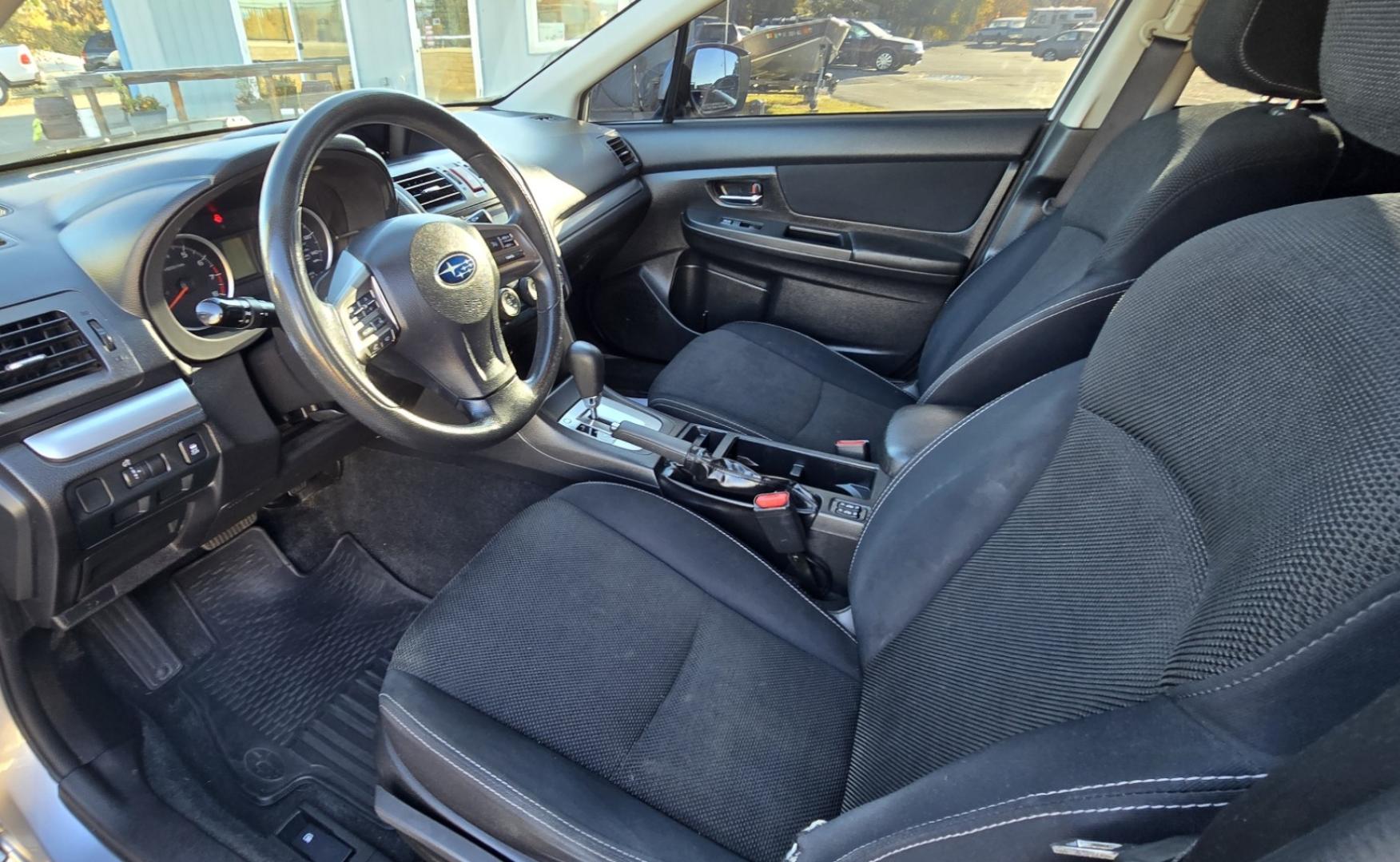 2014 Silver /Black Subaru XV Crosstrek 2.0 Premium (JF2GPAVC4E8) with an 2.0L L4 DOHC 16V engine, Continuously Variable Transmission transmission, located at 450 N Russell, Missoula, MT, 59801, (406) 543-6600, 46.874496, -114.017433 - Very Desirable Subaru XV Crosstrek. All Wheel Drive. 2.0L H4 Engine. Automatic Transmission. Heated Seats. Power Sunroof. Air. Cruise. Tilt. Power Windows and Locks. AM FM CD Player. Beefy All Terrain Tires. Bluetooth. Clean Carfax and Title. We Finance through local Credit Unions. We do NOT off - Photo#13