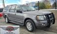 2011 Grey /Tan Ford Expedition EL XLT 4WD (1FMJK1J54BE) with an 5.4L V8 SOHC 16V FFV engine, 6-Speed Automatic transmission, located at 450 N Russell, Missoula, MT, 59801, (406) 543-6600, 46.874496, -114.017433 - Giant 4WD SUV. 5.4L V8 Engine. Automatic Transmission. 3rd Row Seating with Room to Spare. Front and Rear Climate Control. Air. Cruise. Tilt. Power Windows and Locks. AM FM CD Player. Bluetooth. Grill Guard. Running Boards. Like New Firestone Tires. Has a Sunroof but the glass does not open. We F - Photo#2