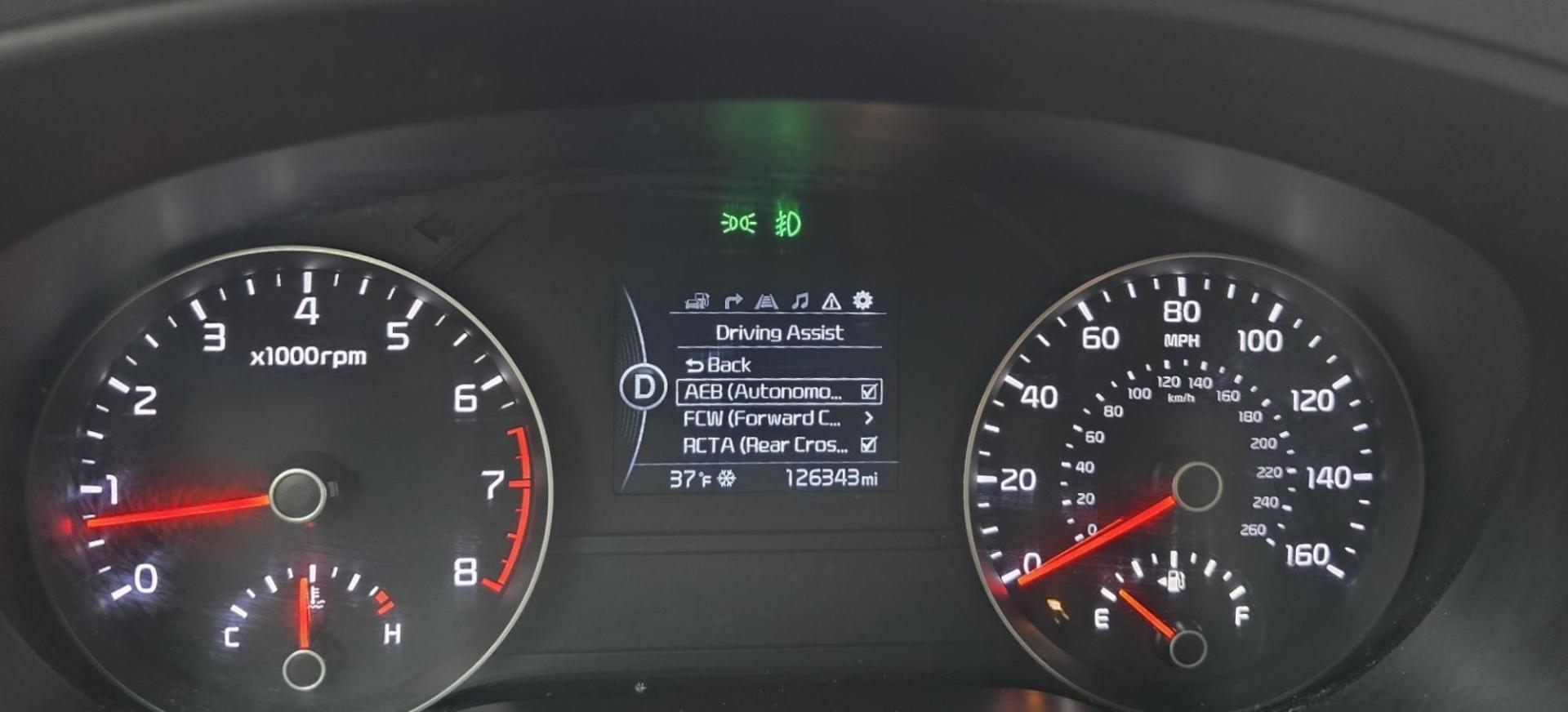 2018 Red /Tan Kia Sportage EX AWD (KNDPNCAC8J7) with an 2.4L V6 DOHC 24V engine, 6A transmission, located at 450 N Russell, Missoula, MT, 59801, (406) 543-6600, 46.874496, -114.017433 - Cute Little AWD SUV that has more features than you can shake a stick at, 2.4L I4 Engine. 6 Speed Automatic Transmission. Technology Package. Huge Panoramic Sun Roof. Navigation. Heated and Cooled Front Seats. Heated Steering Wheel. Heated Back Seats. Driver Assist. Backup Camera. Bluetooth Audio an - Photo#20