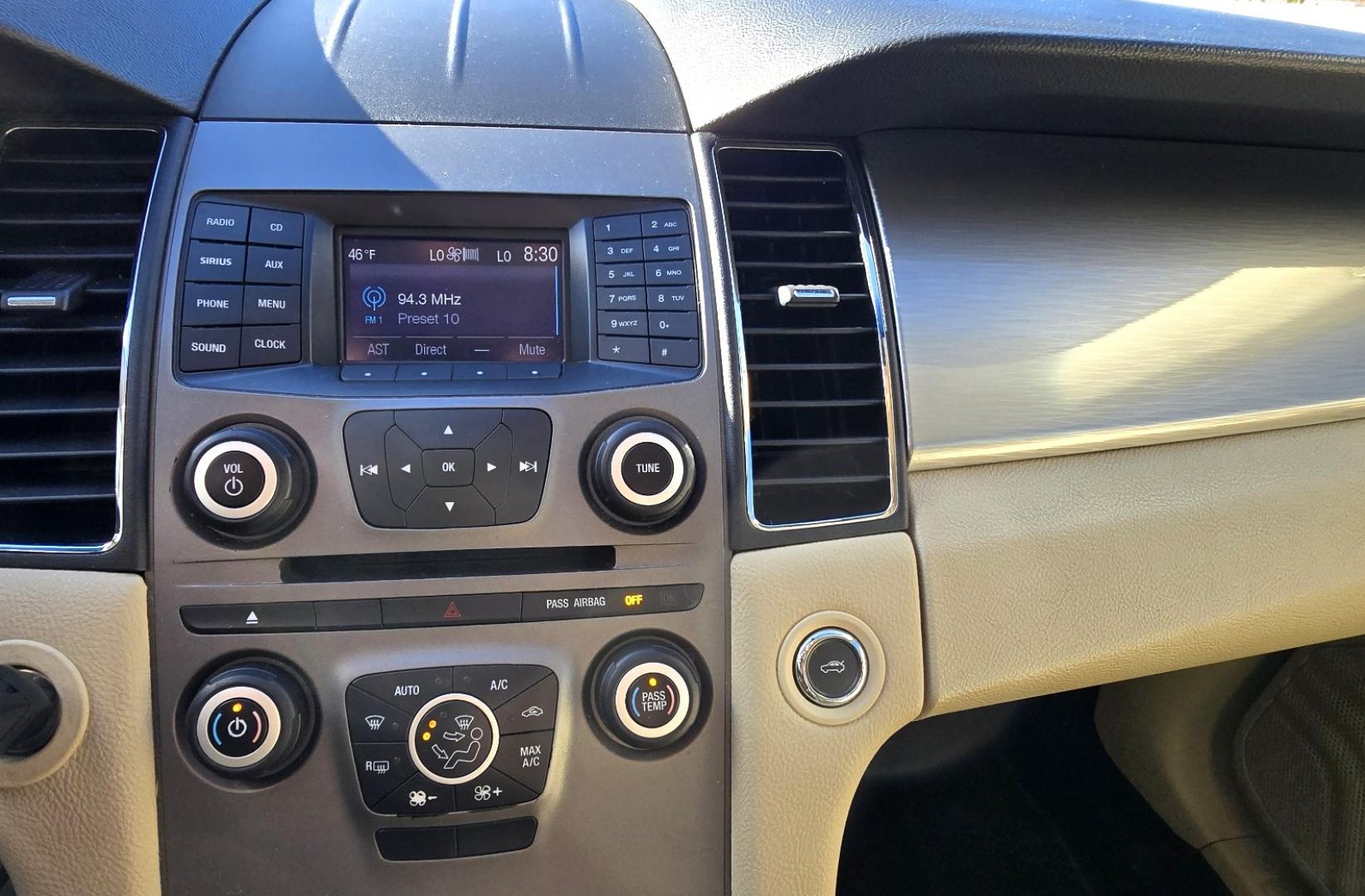 2016 White /Tan Ford Taurus SEL AWD (1FAHP2H83GG) with an 3.5L V6 DOHC 24V engine, 6A transmission, located at 450 N Russell, Missoula, MT, 59801, (406) 543-6600, 46.874496, -114.017433 - Classy Looking AWD Sedan. Peppy 3.5L V6 Engine. 6 Speed Automatic Transmission. Front Power Seats. Air. Cruise. Tilt. AM FM SAT CD. Bluetooth Audio and Phone. Power Windows and Locks. Goodyear Tires. Remote Start. We Finance through local Credit Unions. We do NOT offer In House (Buy Here Pay Her - Photo#14