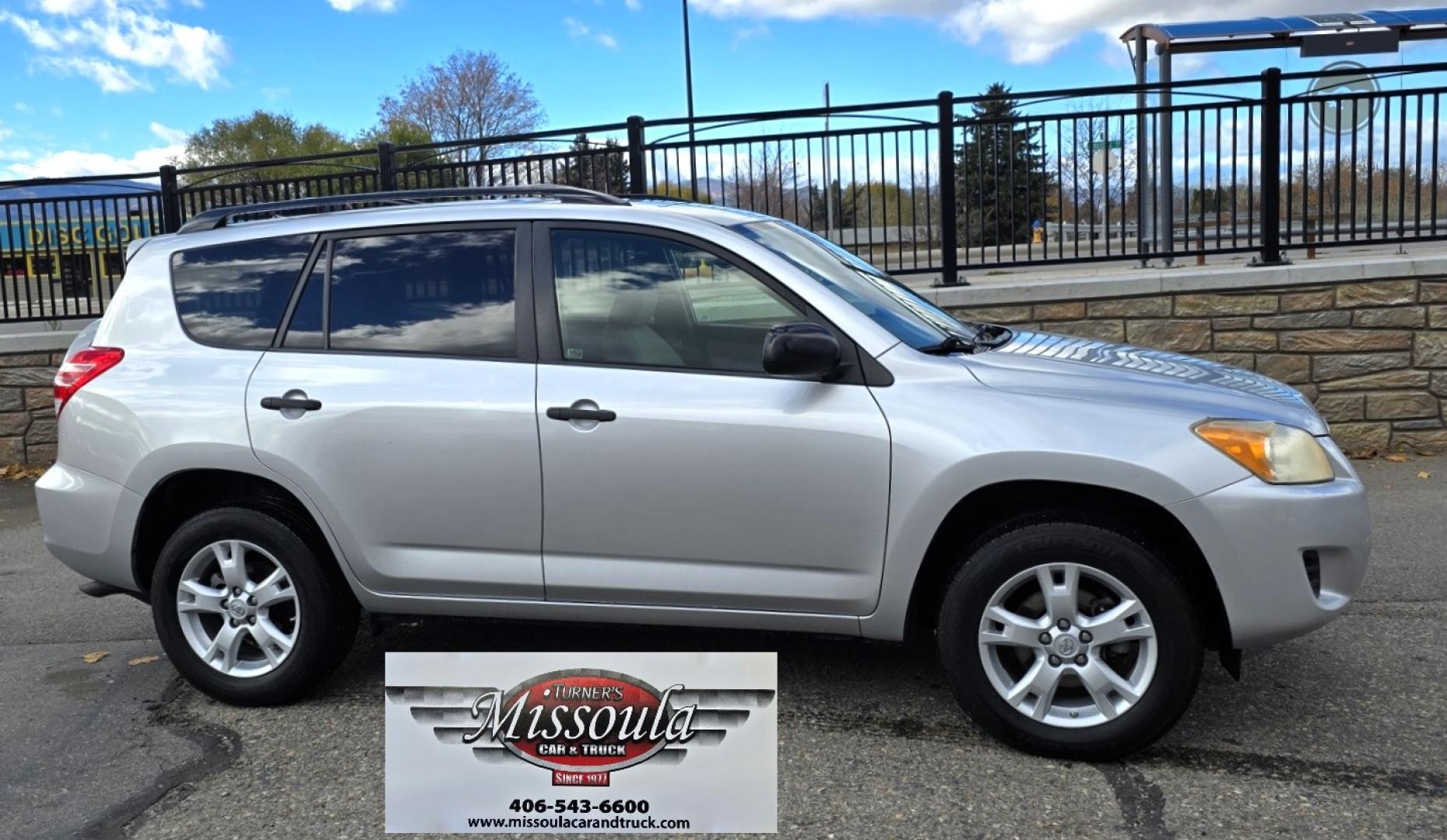 2010 Silver /Gray Toyota RAV4 V6 4WD (JTMBK4DV6AD) with an 3.5L V6 DOHC 24V engine, 5-Speed Automatic transmission, located at 450 N Russell, Missoula, MT, 59801, (406) 543-6600, 46.874496, -114.017433 - Photo#0
