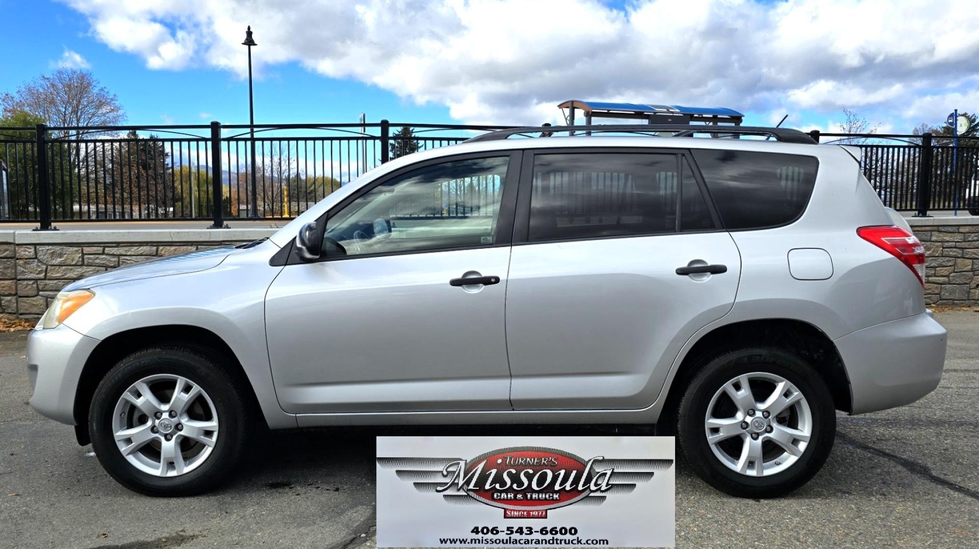 2010 Silver /Gray Toyota RAV4 V6 4WD (JTMBK4DV6AD) with an 3.5L V6 DOHC 24V engine, 5-Speed Automatic transmission, located at 450 N Russell, Missoula, MT, 59801, (406) 543-6600, 46.874496, -114.017433 - Photo#1