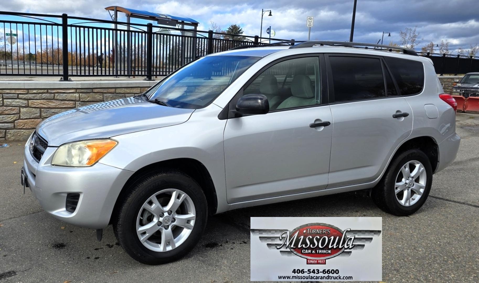 2010 Silver /Gray Toyota RAV4 V6 4WD (JTMBK4DV6AD) with an 3.5L V6 DOHC 24V engine, 5-Speed Automatic transmission, located at 450 N Russell, Missoula, MT, 59801, (406) 543-6600, 46.874496, -114.017433 - Photo#4