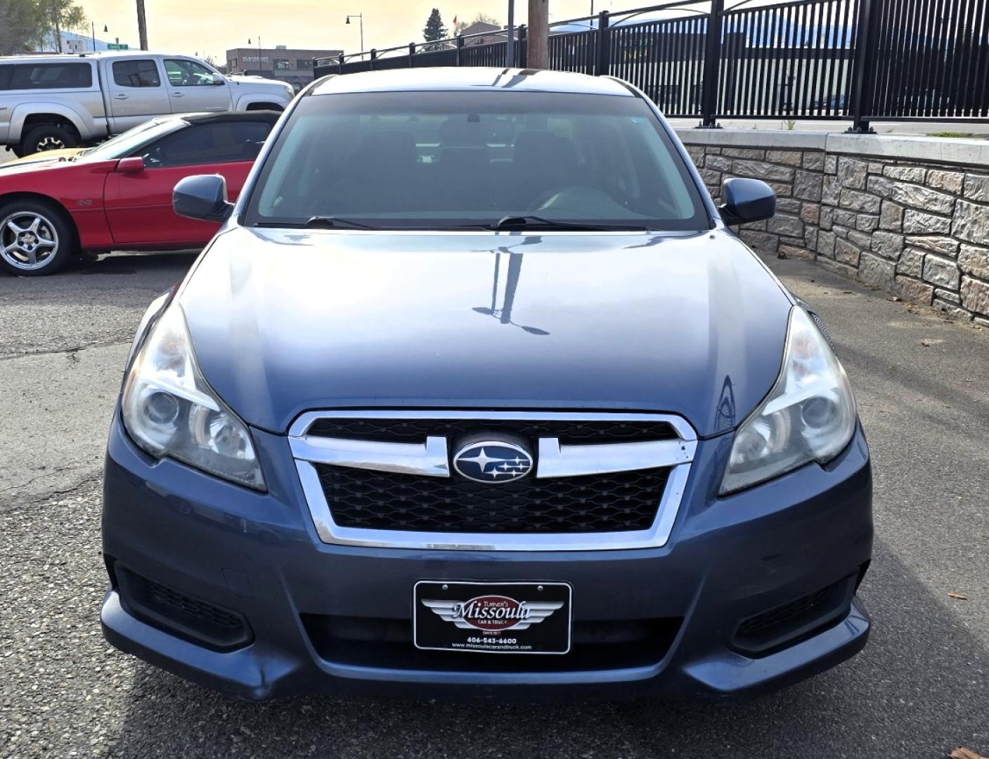 2013 Blue /Black Subaru Legacy 2.5i Premium (4S3BMBG64D3) with an 2.5L H4 SOHC 16V engine, Continuously Variable Transmission transmission, located at 450 N Russell, Missoula, MT, 59801, (406) 543-6600, 46.874496, -114.017433 - Classy Blue AWD Suby Sedan. 2.5L H4 Engine. Automatic Transmission. Air. Cruise. Tilt. Power Windows and Locks. Heated Seats. Power Drivers Seat. Power Sunroof. - Photo#5