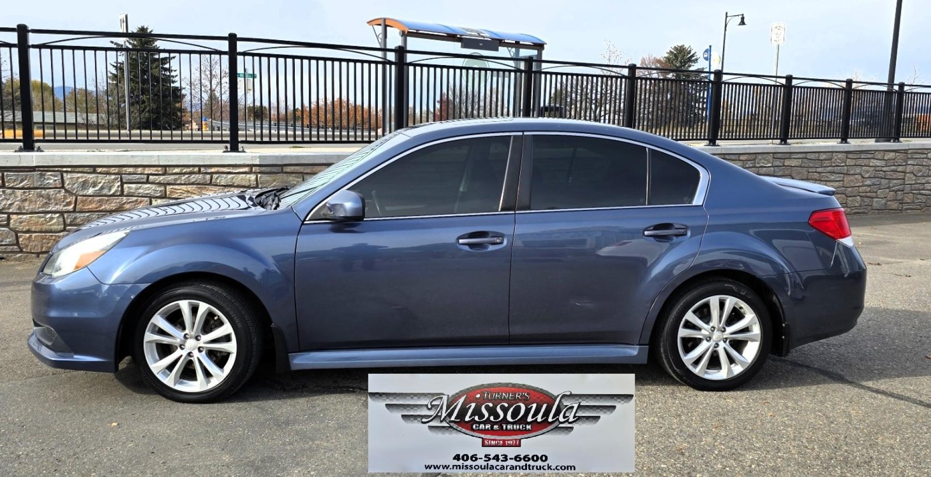 2013 Blue /Black Subaru Legacy 2.5i Premium (4S3BMBG64D3) with an 2.5L H4 SOHC 16V engine, Continuously Variable Transmission transmission, located at 450 N Russell, Missoula, MT, 59801, (406) 543-6600, 46.874496, -114.017433 - Classy Blue AWD Suby Sedan. 2.5L H4 Engine. Automatic Transmission. Air. Cruise. Tilt. Power Windows and Locks. Heated Seats. Power Drivers Seat. Power Sunroof. - Photo#6