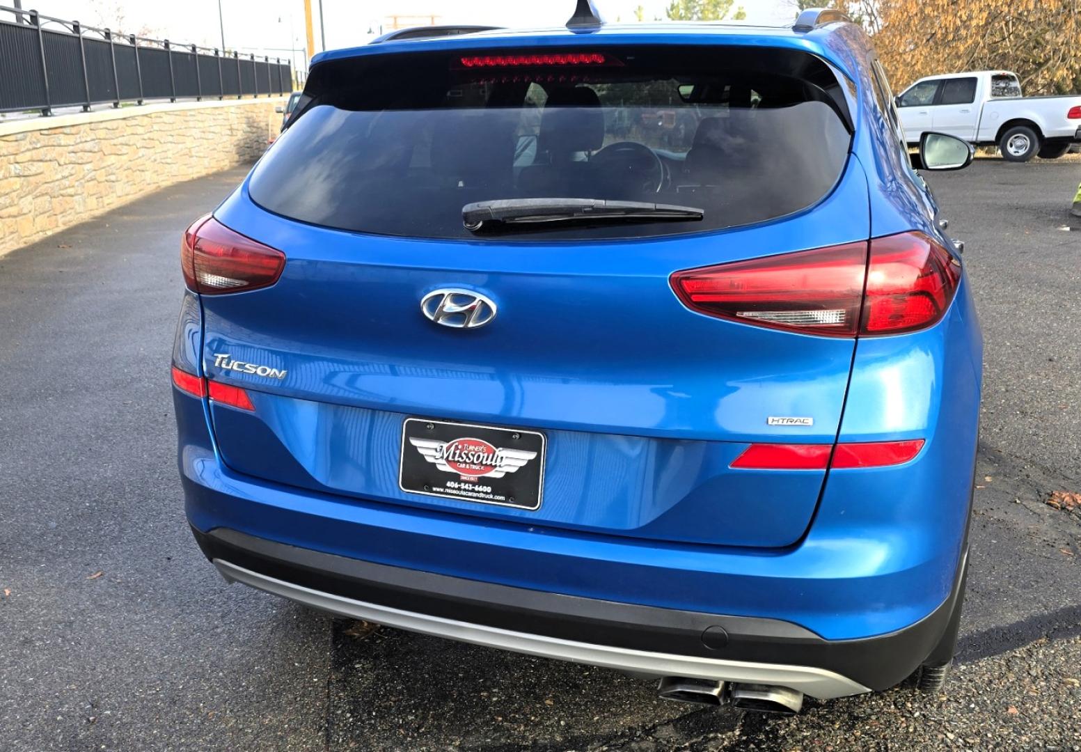2019 Blue /Black Hyundai Tucson Ultimate AWD (KM8J3CAL2KU) with an 2.4L L4 DOHC 16V engine, 6A transmission, located at 450 N Russell, Missoula, MT, 59801, (406) 543-6600, 46.874496, -114.017433 - Photo#5