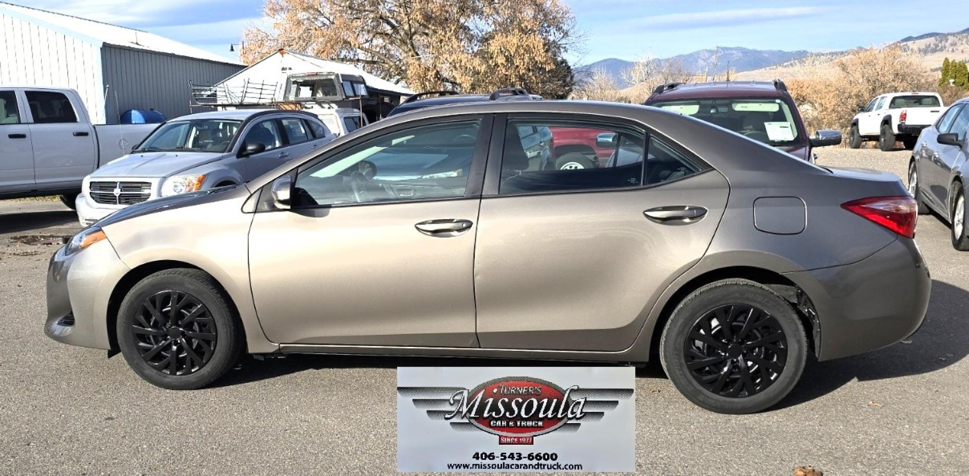 2019 Bronze /Gray Toyota Corolla L CVT (5YFBURHE8KP) with an 1.8L L4 DOHC 16V engine, CVT transmission, located at 450 N Russell, Missoula, MT, 59801, (406) 543-6600, 46.874496, -114.017433 - Excellent Condition 2019 Toyota. Only 66K Miles! Economical 1.8L I4 Engine. Air. Cruise. Tilt. Power Windows and Locks. AM FM SAT. Bluetooth Audio and Phone. Backup Camera. Touch Screen. We Finance through local Credit Unions. We do NOT offer In House (Buy Here Pay Here) Financing. - Photo#1