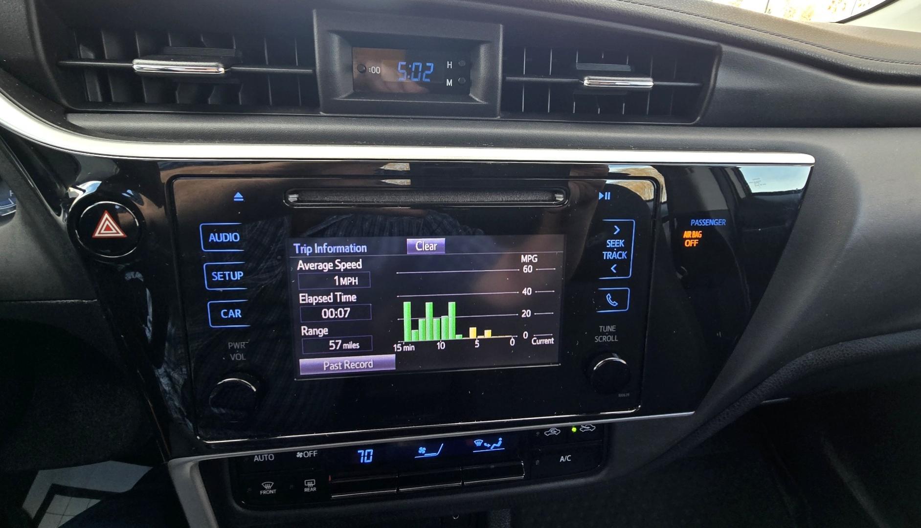 2019 Bronze /Gray Toyota Corolla L CVT (5YFBURHE8KP) with an 1.8L L4 DOHC 16V engine, CVT transmission, located at 450 N Russell, Missoula, MT, 59801, (406) 543-6600, 46.874496, -114.017433 - Excellent Condition 2019 Toyota. Only 66K Miles! Economical 1.8L I4 Engine. Air. Cruise. Tilt. Power Windows and Locks. AM FM SAT. Bluetooth Audio and Phone. Backup Camera. Touch Screen. We Finance through local Credit Unions. We do NOT offer In House (Buy Here Pay Here) Financing. - Photo#16