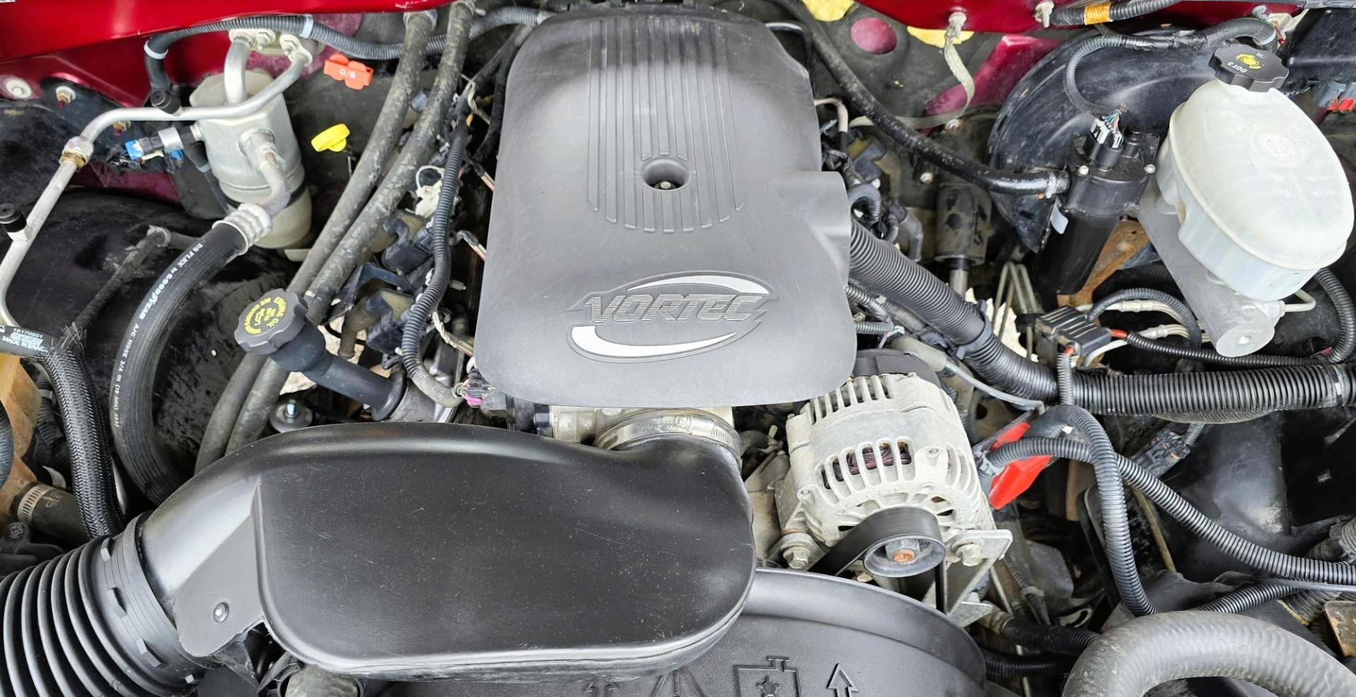 2004 Maroon /Gray Chevrolet Silverado 1500 LS Crew Cab 4WD (2GCEK13T641) with an 5.3L V8 OHV 16V engine, 4-Speed Automatic Overdrive transmission, located at 450 N Russell, Missoula, MT, 59801, (406) 543-6600, 46.874496, -114.017433 - Great Running 4WD Silverado. 4WD Automatic Transmission. 5.3L V8 Engine. Very Comfortable Seats. Air. Cruise. Tilt. Power Windows and Locks. AM FM CD Player. The vehicle was stolen from a previous owner in 2016. The Insurance paid off a total loss before the vehicle was recovered. Once it was recov - Photo#16