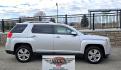 2015 Silver /Black GMC Terrain SLT2 AWD (2GKFLYE34F6) with an 3.6L V6 DOHC 24V engine, 6-Speed Automatic transmission, located at 450 N Russell, Missoula, MT, 59801, (406) 543-6600, 46.874496, -114.017433 - Beefy AWD SUV. 3.6L V6 Engine. 6 Speed Automatic Transmission. Power Sunroof. Air. Cruise. Tilt. Power Drivers Seat. Power Lift Gate. Power Windows and Locks. AM FM SAT CD Player. Bluetooth Audio and Phone. Backup Camera. Nice Touring Radial Tires. Remote Start. We Finance through local Credit U - Photo#0