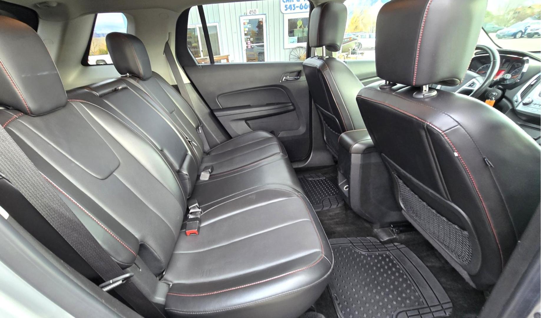 2015 Silver /Black GMC Terrain SLT2 AWD (2GKFLYE34F6) with an 3.6L V6 DOHC 24V engine, 6-Speed Automatic transmission, located at 450 N Russell, Missoula, MT, 59801, (406) 543-6600, 46.874496, -114.017433 - Beefy AWD SUV. 3.6L V6 Engine. 6 Speed Automatic Transmission. Power Sunroof. Air. Cruise. Tilt. Power Drivers Seat. Power Lift Gate. Power Windows and Locks. AM FM SAT CD Player. Bluetooth Audio and Phone. Backup Camera. Nice Touring Radial Tires. Remote Start. We Finance through local Credit U - Photo#13