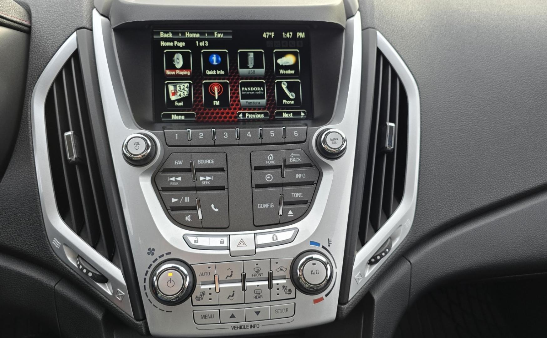 2015 Silver /Black GMC Terrain SLT2 AWD (2GKFLYE34F6) with an 3.6L V6 DOHC 24V engine, 6-Speed Automatic transmission, located at 450 N Russell, Missoula, MT, 59801, (406) 543-6600, 46.874496, -114.017433 - Beefy AWD SUV. 3.6L V6 Engine. 6 Speed Automatic Transmission. Power Sunroof. Air. Cruise. Tilt. Power Drivers Seat. Power Lift Gate. Power Windows and Locks. AM FM SAT CD Player. Bluetooth Audio and Phone. Backup Camera. Nice Touring Radial Tires. Remote Start. We Finance through local Credit U - Photo#18