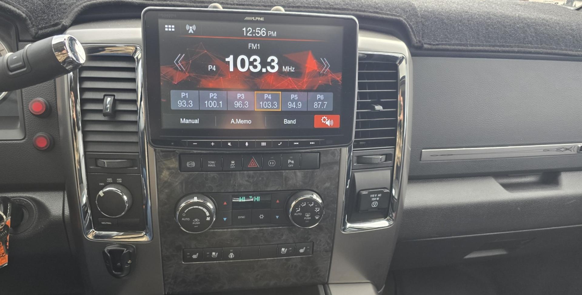 2012 Black /Black Dodge Ram 3500 Laramie Longhorn Edition Crew Cab SWB 4WD (3C63D3FL1CG) with an 6.7L L6 OHV 24V TURBO DIESEL engine, 6-Speed Automatic transmission, located at 450 N Russell, Missoula, MT, 59801, (406) 543-6600, 46.874496, -114.017433 - Beautiful 4WD Diesel Crew Cab. Tuner and is EGR Deleted 6.7L Cummins. Automatic Transmission. Touchscreen Alpine Stereo System. Heated Front and Rear Seats. Power Leather Front Seats. Heated Steering Wheel. Bluetooth Audio and Phone Connectivity. Backup Camera. Power Sunroof. Retractable Running Boa - Photo#24