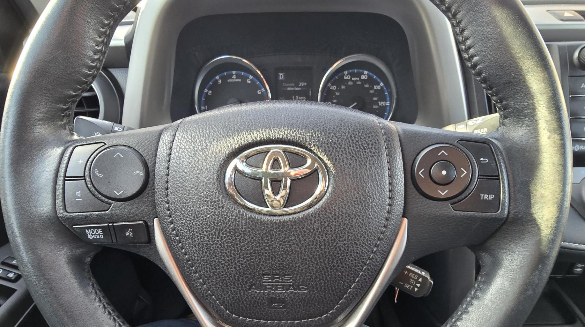 2016 Orange /Black Toyota RAV4 XLE AWD (2T3RFREV1GW) with an 2.5L L4 DOHC 16V engine, 6A transmission, located at 450 N Russell, Missoula, MT, 59801, (406) 543-6600, 46.874496, -114.017433 - Photo#13